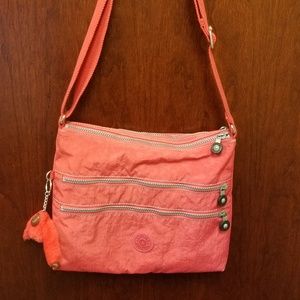 Kipling Light Red Cross Body 5-Pocket